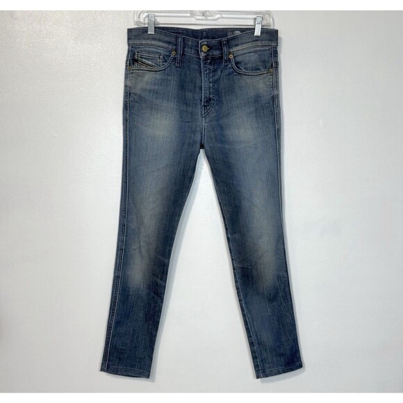 DIESEL Men’s 29 D-REEFT-T Jogg Jeans Stretch Skinny Dark Wash 29x28 - Picture 1 of 16